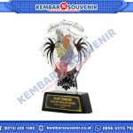 Model Piala Akrilik PT BANK MEGA Tbk