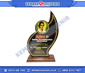 Penghargaan Plakat Akrilik Pemerintah Kabupaten Dompu